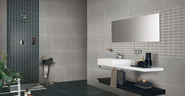 Wandfliesen im Badezimmer